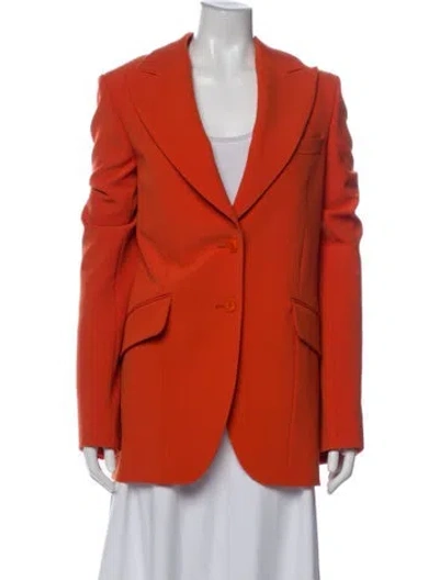 Pre-owned Stella Mccartney Blazer In Orange