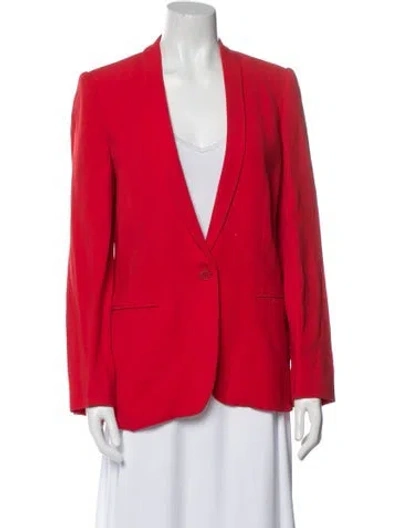 Pre-owned Stella Mccartney Blazer In Red