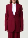 Stella Mccartney Jacket  Woman Color Burgundy In Red