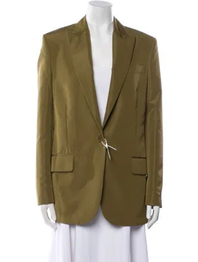 Pre-owned Stella Mccartney Blazer W/ Tags In Green
