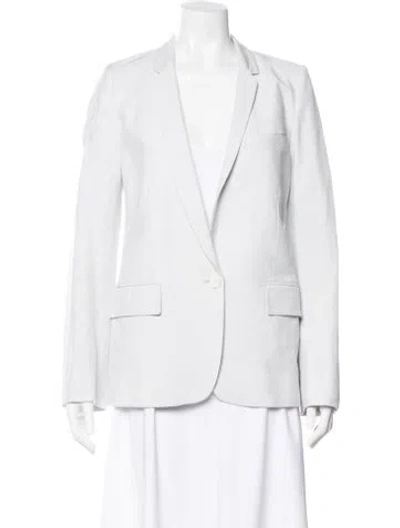 Pre-owned Stella Mccartney Blazer In White