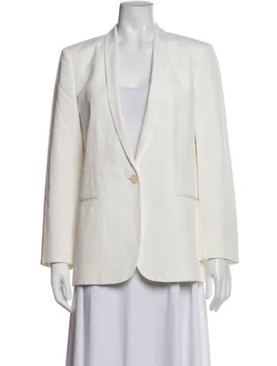 Pre-owned Stella Mccartney Blazer In White