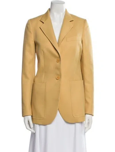 Pre-owned Stella Mccartney Blazer In Yellow