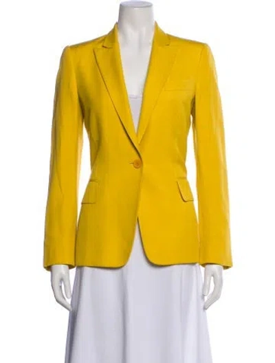 Pre-owned Stella Mccartney Blazer In Yellow