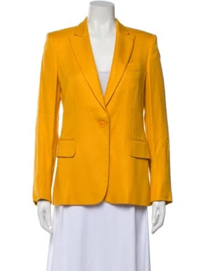 Pre-owned Stella Mccartney Blazer In Yellow