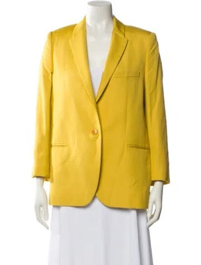 Pre-owned Stella Mccartney Blazer In Yellow