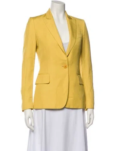 Pre-owned Stella Mccartney Blazer In Yellow