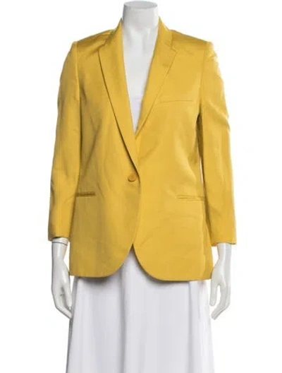 Pre-owned Stella Mccartney Blazer In Yellow