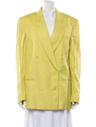 Pre-owned Stella Mccartney Blazer In Yellow