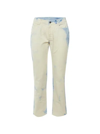 Pre-owned Stella Mccartney Bleached Skinny-fit Jeans In White