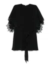 Stella Mccartney Blouse With Lace Details In Black