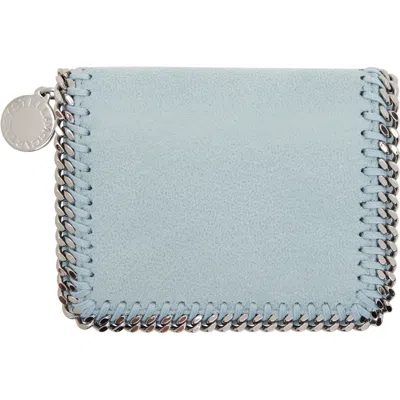 Stella Mccartney Blue Falabella Bi-fold Wallet
