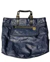 Stella Mccartney Blue Faux Leather Tote With Wallet (authentic Pre-loved)