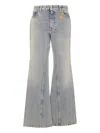 Stella Mccartney Stella Mc Cartney Flared Leg Denim Jeans In Blue