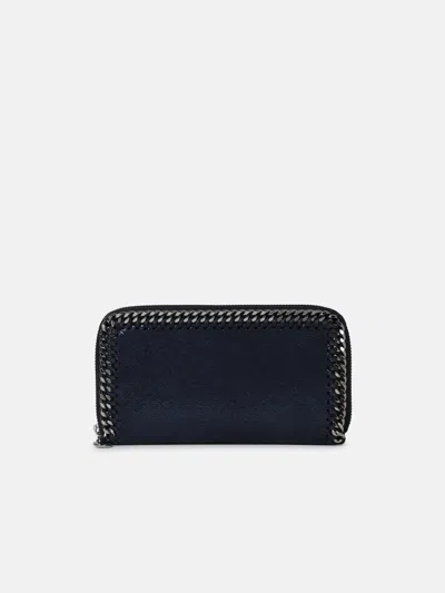 Stella Mccartney Blue Recycled Polyester Wallet