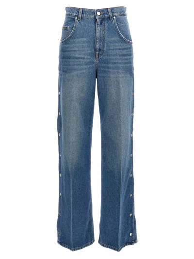 STELLA MCCARTNEY BLUE STRAIGHT LEG JEANS
