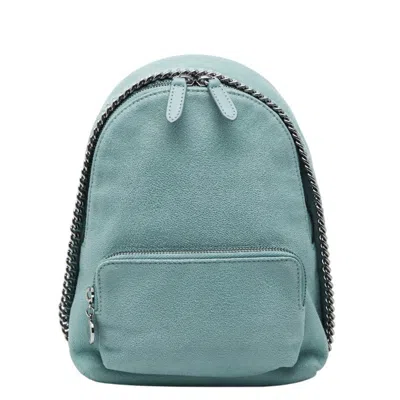 Pre-owned Stella Mccartney Blue Suede Backpack ()