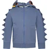 Stella Mccartney Blue Sweater For Boy With Print In Blue