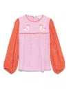 Stella Mccartney Blusa Con Stampa In Pink