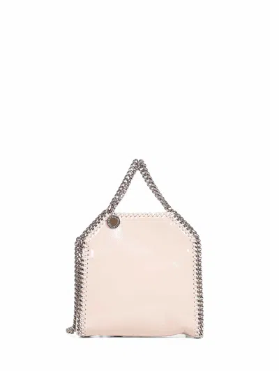 Stella Mccartney Blush Falabella Tiny Tote Bag In Pink