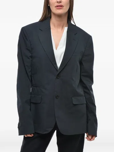 Stella Mccartney Bobby Single-breasted Blazer In Blue