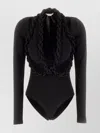 Stella Mccartney Bodysuit With Braided Detail And Cut-out Front