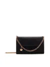 Stella Mccartney Falabella Micro Bag In Black In Black