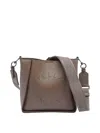 Stella Mccartney Adjustable Strap Crossbody Bag Logo In Brown