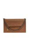 Stella Mccartney Falabella Chain Linked Shoulder Bag In Brown