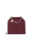 Stella Mccartney Falabella Tiny Eco Shaggy Dear Crossbody Bag In Purple