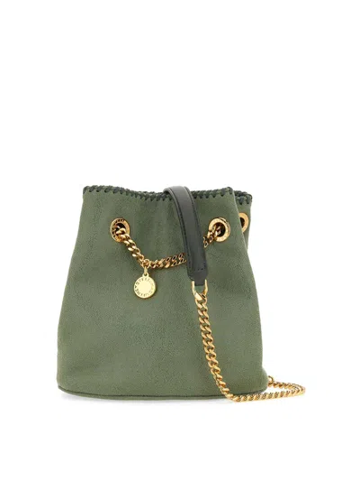 Stella Mccartney Falabella Mini Bag In Green