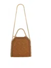 Stella Mccartney Shoulder Bag Rectangular Shape Top Handle Chain In Marrón