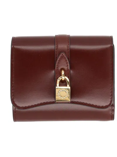 Stella Mccartney Bordeaux Polyamide Wallet