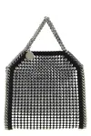 Stella Mccartney Borsa A Mano Falabella Micro In Shaggy Deer Decorato  Donna In Black