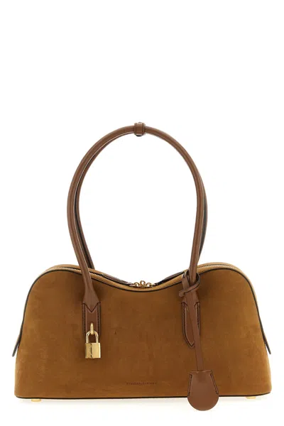 Stella Mccartney Borsa A Spalla 'ryder' In Brown