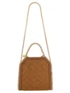 Stella Mccartney Shoulder Bag Rectangular Shape Top Handle Chain In Brown