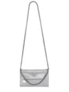 Stella Mccartney Falabella Crossbody Chain Wallet In Silver