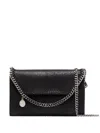 Stella Mccartney 'falabella' Shoulder Wallet Bag With Chain In Nero