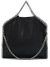 Stella Mccartney Borsa Tote Falabella Fold Over In Black