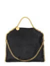 Stella Mccartney Borsa Tote Falabella Fold Over In Black