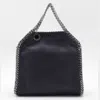 Stella Mccartney Tote Bag Micro Falabella Midnight Blue In Blue
