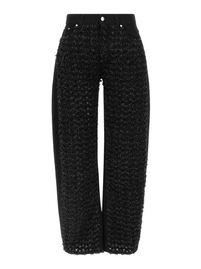 Stella Mccartney Boucl Jeans In Black