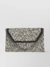 Stella Mccartney Bouclé Fabric Mini Crossbody Bag