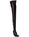 Stella Mccartney Bow Stretch Over-the-knee Boot In Black