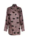 STELLA MCCARTNEY BOYFRIEND STYLE LIPS SHIRT