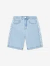 Stella Mccartney Organic Denim Logo Shorts