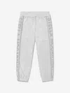 Stella Mccartney Boys Logo Joggers In Grey