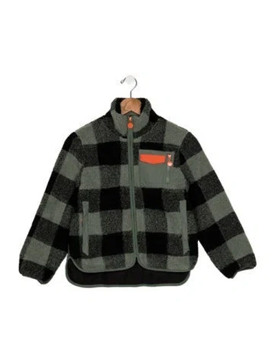 Pre-owned Stella Mccartney Kids' Boys' Long Sleeve Jacket In Green