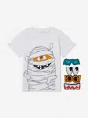 Stella Mccartney Boys Mummy Detachables T-shirt In White