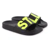 Stella Mccartney Boys Slider Black Yellow In Black